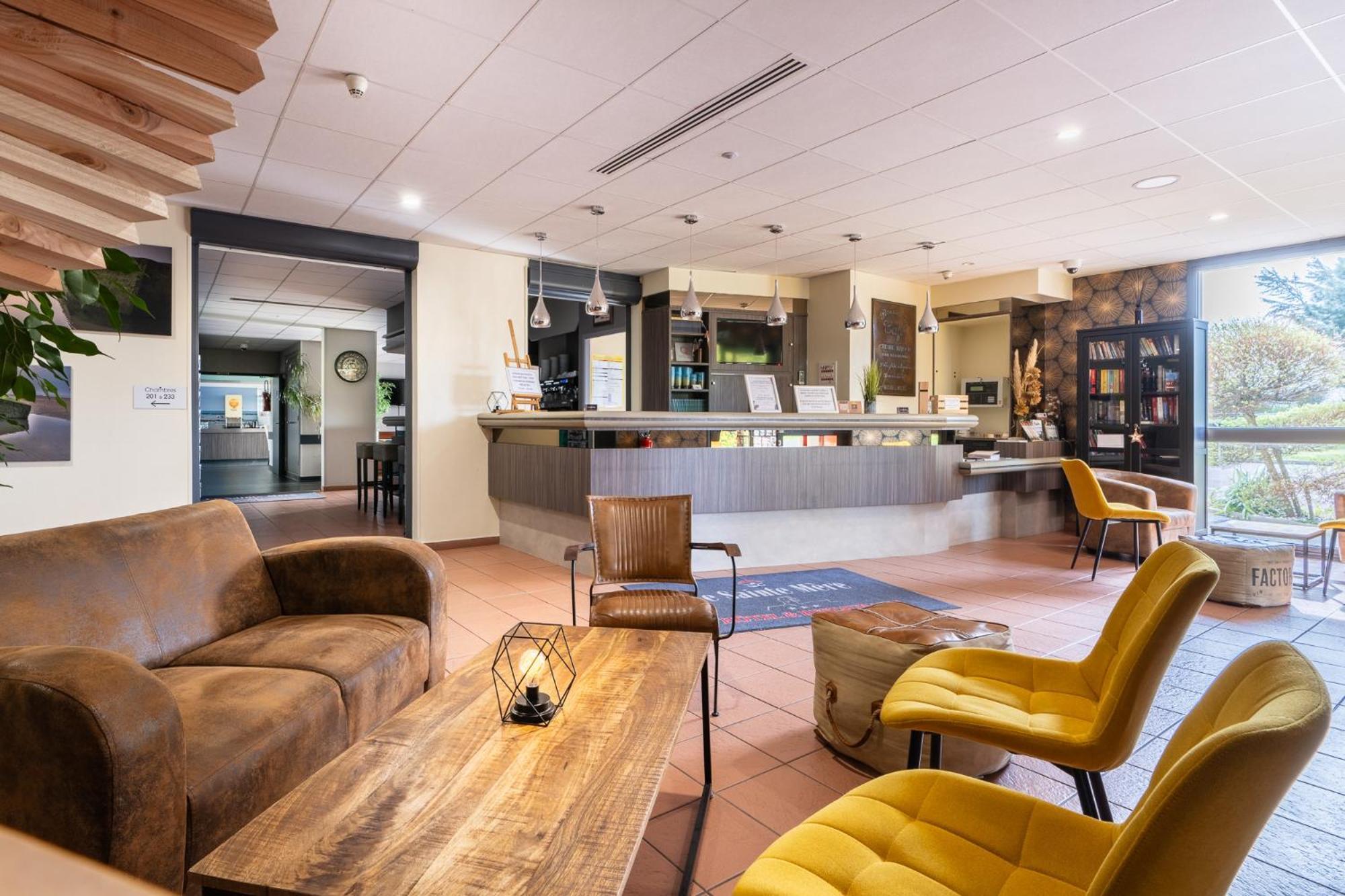 Logis Hotel Restaurant Le Sainte Mere Eksteriør bilde